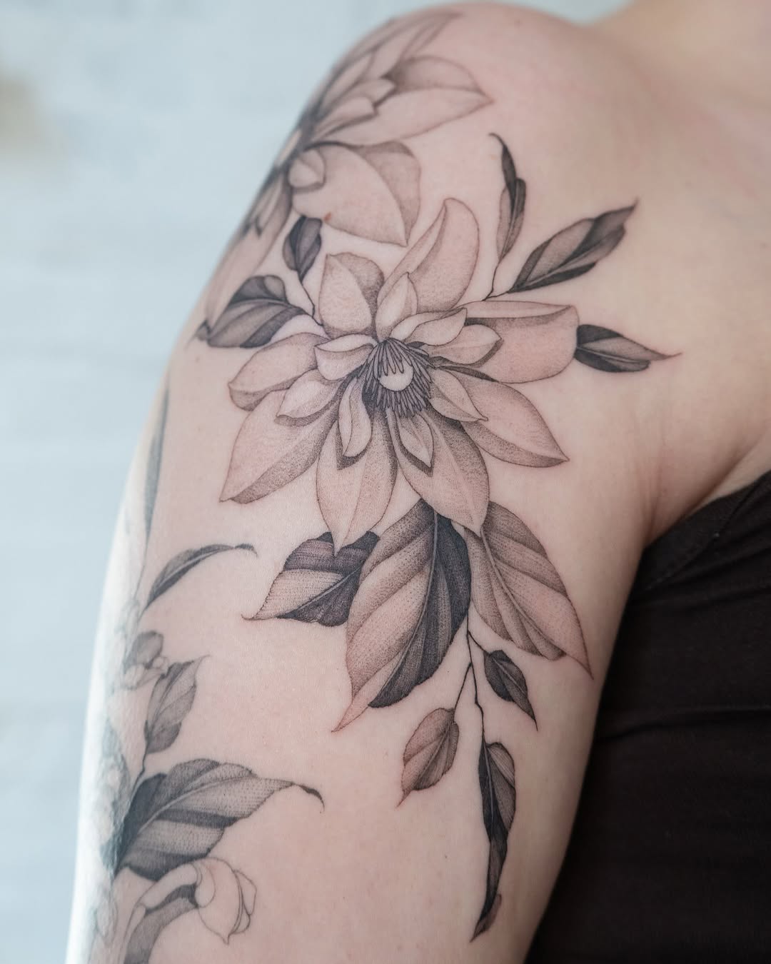 Tattoo by @lilyblu.ink — black_and_grey, realism