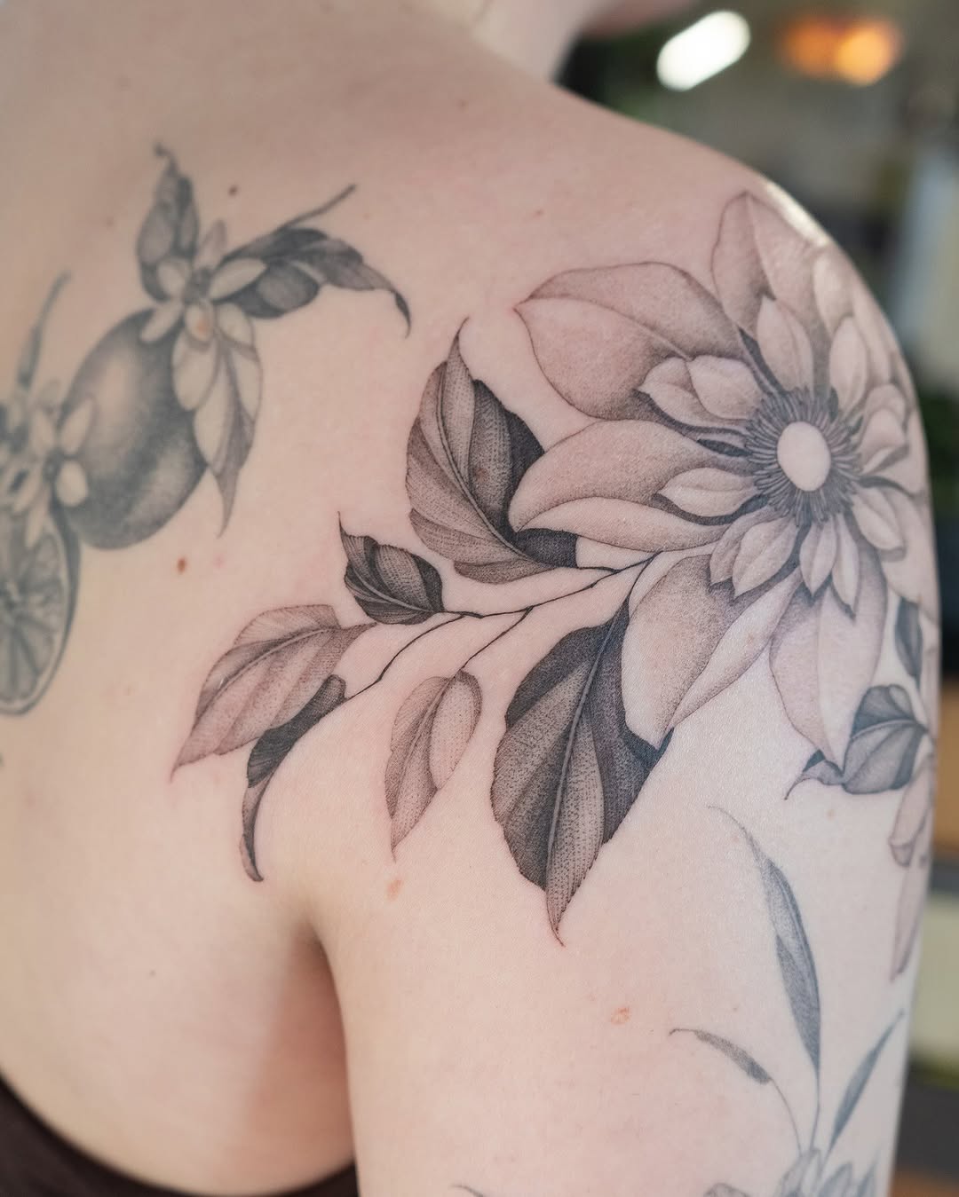 Tattoo by @lilyblu.ink — black_and_grey, realism