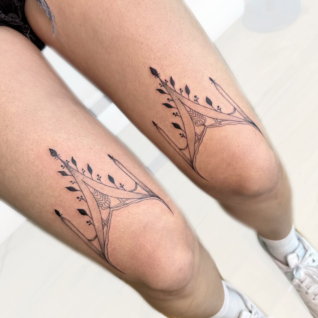 Tattoo by @soaww_tattoo — fine_line, geometric