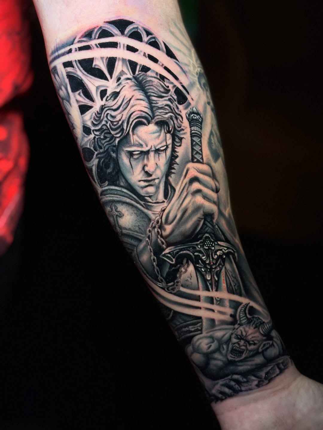 Tattoo by @d.muns_ink — realism, dark_realism