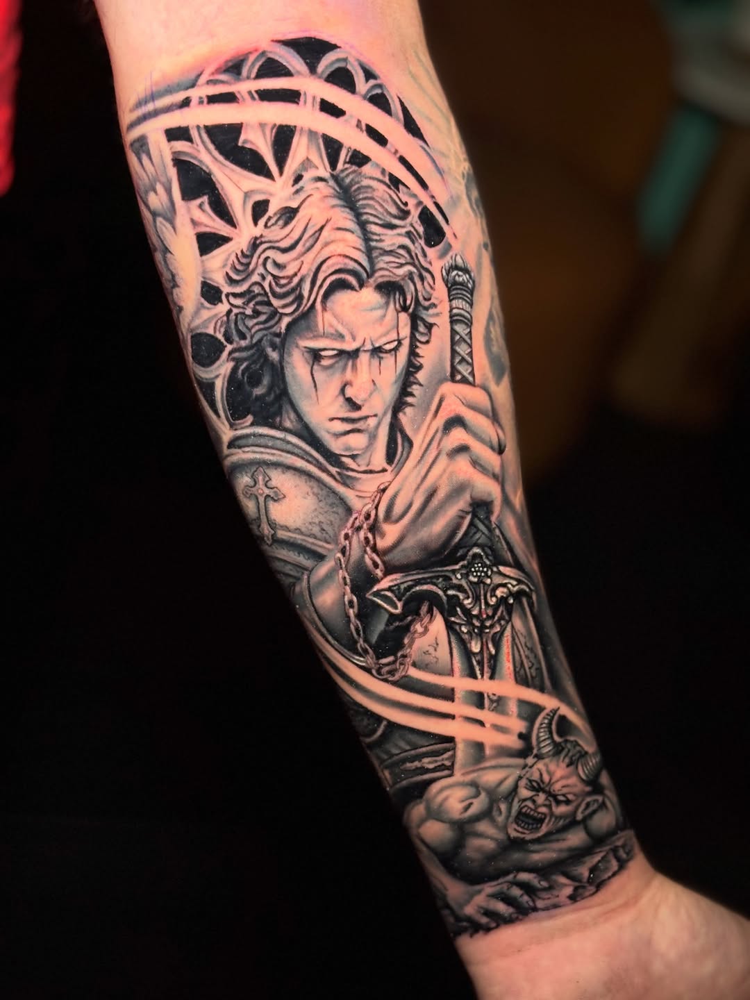 Tattoo by @d.muns_ink — realism, black_and_grey