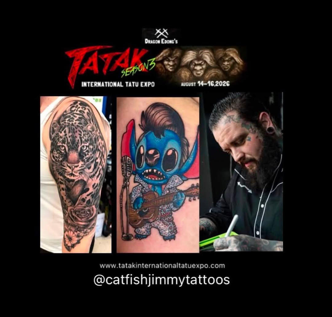 Tattoo by @catfishjimmytattoos — realism, black_and_grey
