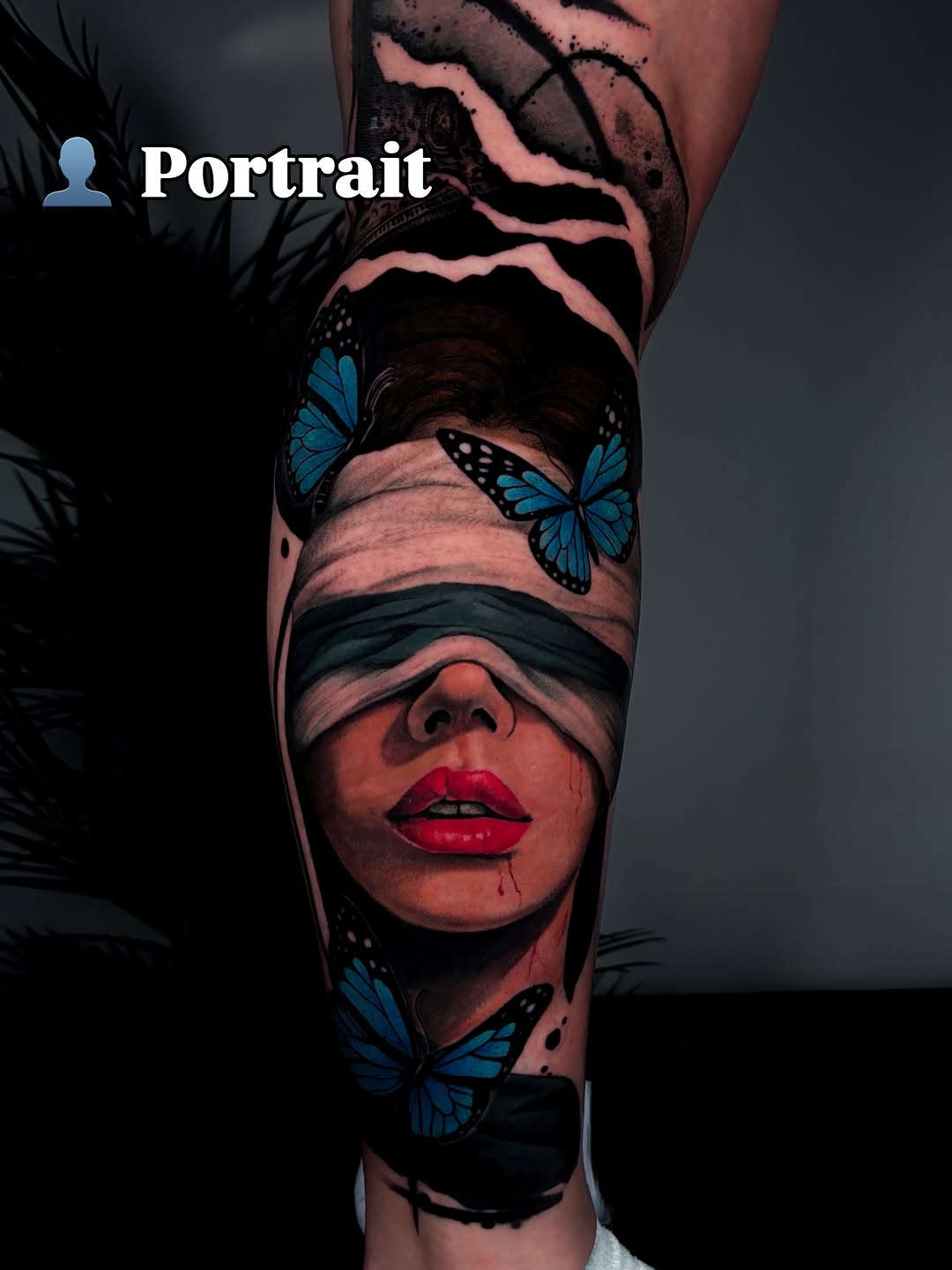 Tattoo by @inkbyyari — realism, black_and_grey