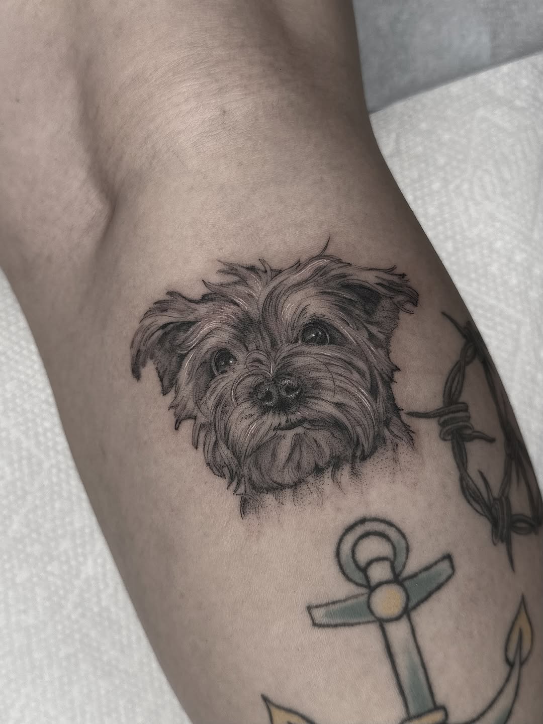 Tattoo by @adriannastabs — realism, black_and_grey