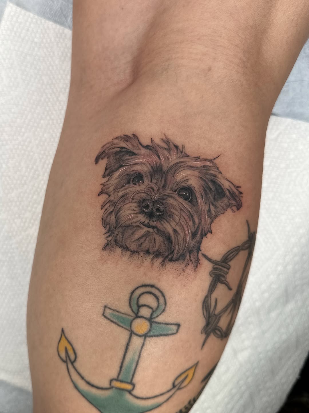 Tattoo by @adriannastabs — realism, black_and_grey