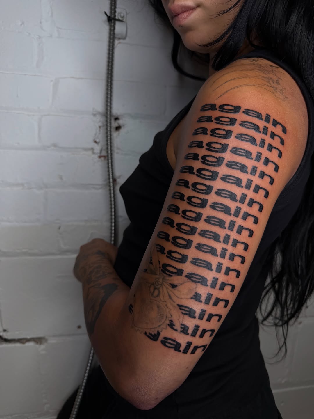Tattoo by @eeelleventh — lettering_script