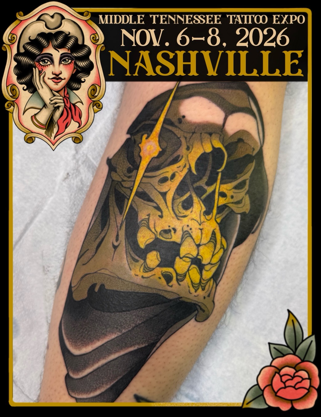 Tattoo by @sacred_crow — neo_traditional, dark_realism