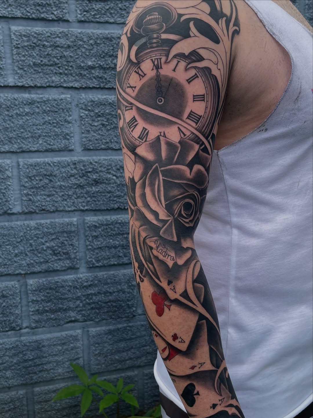 Tattoo by @wargski — realism, black_and_grey