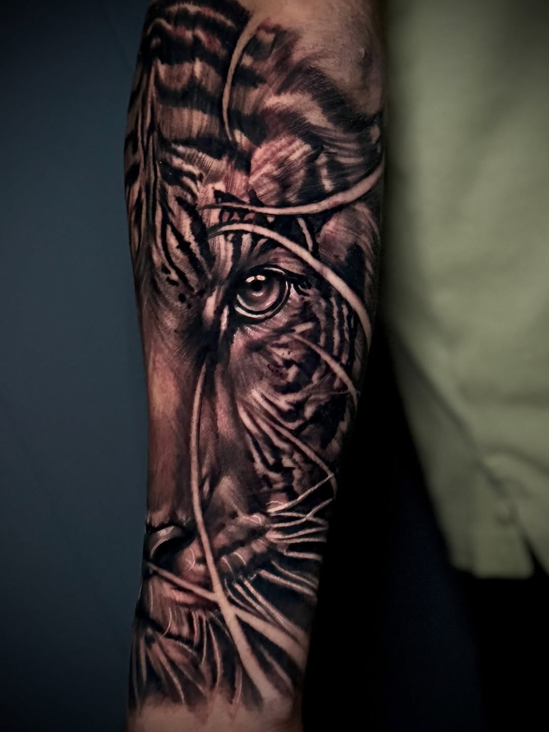 Tattoo by @kat_tattooer โ realism, black_and_grey