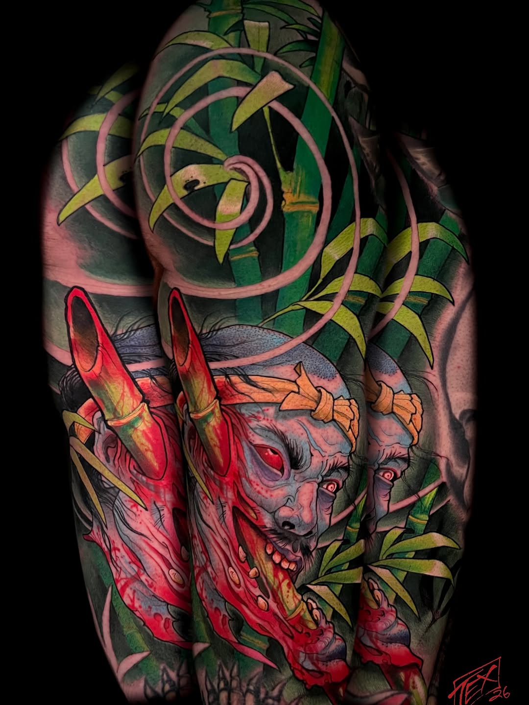 Tattoo by @jamestex — japanese_irezumi, realism