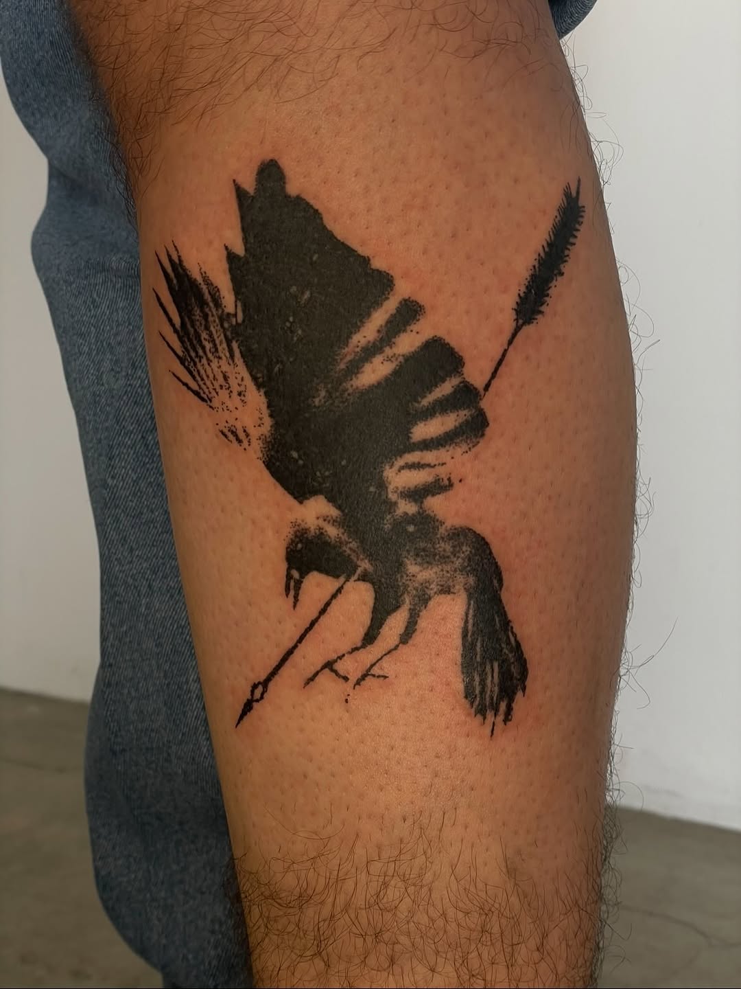 Tattoo by @tattoo.tokki — blackwork