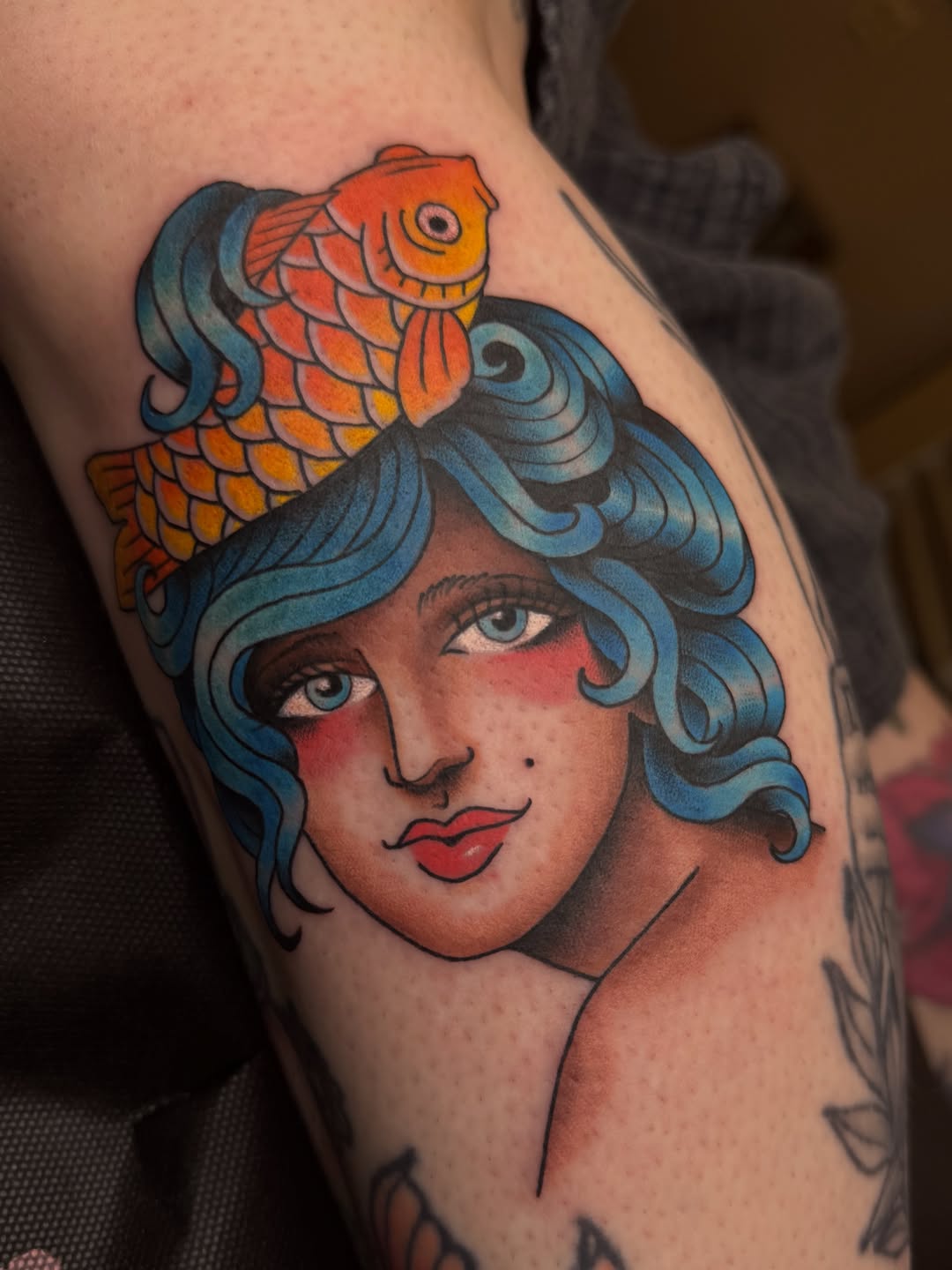 Tattoo by @annappley — american_traditional, neo_traditional