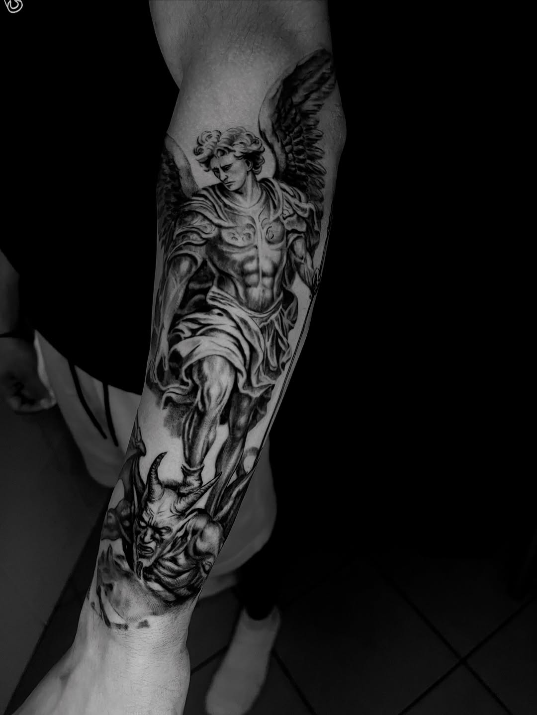 Tattoo by @charles_arizmendy — realism, black_and_grey