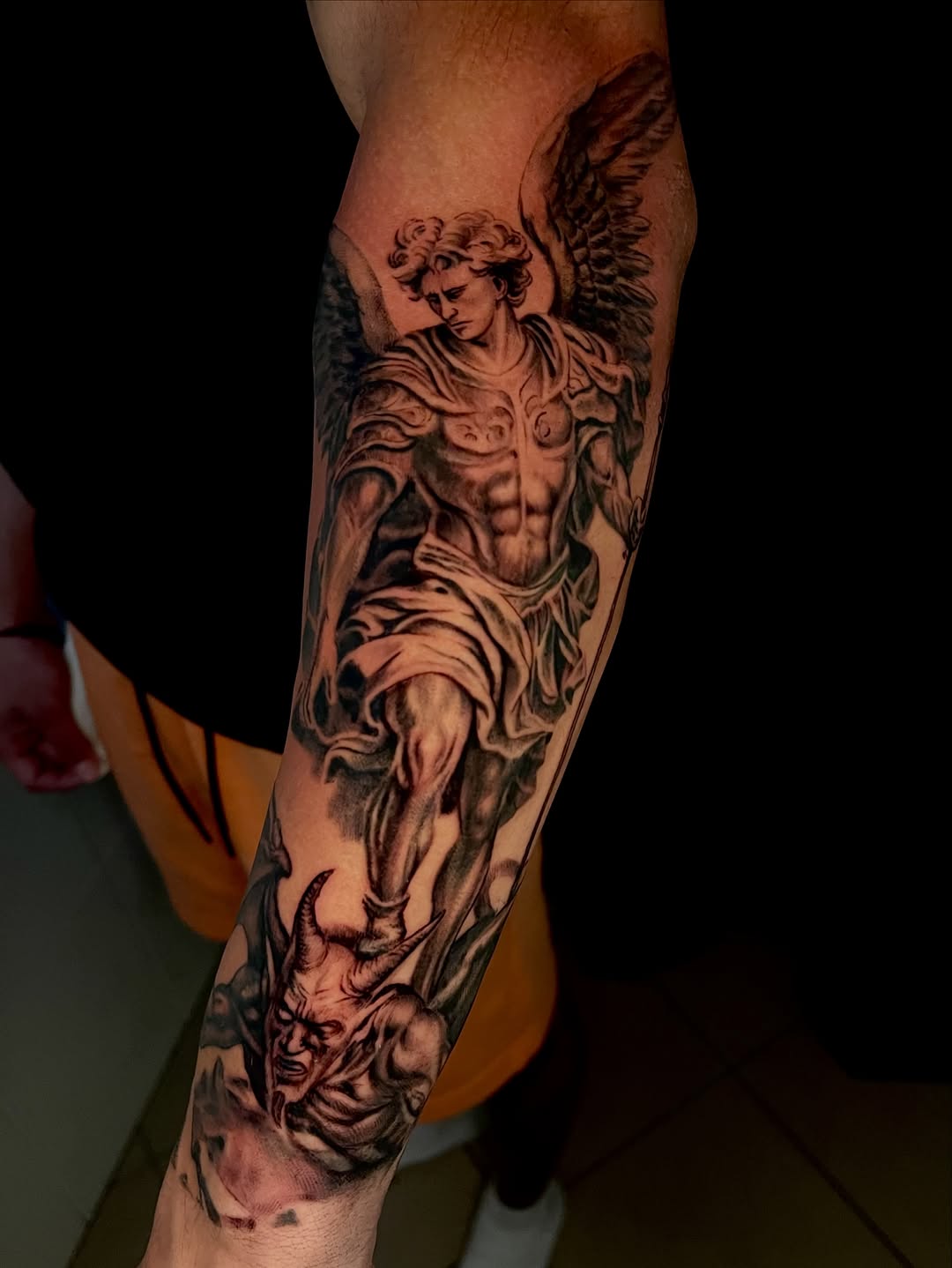 Tattoo by @charles_arizmendy — realism, black_and_grey