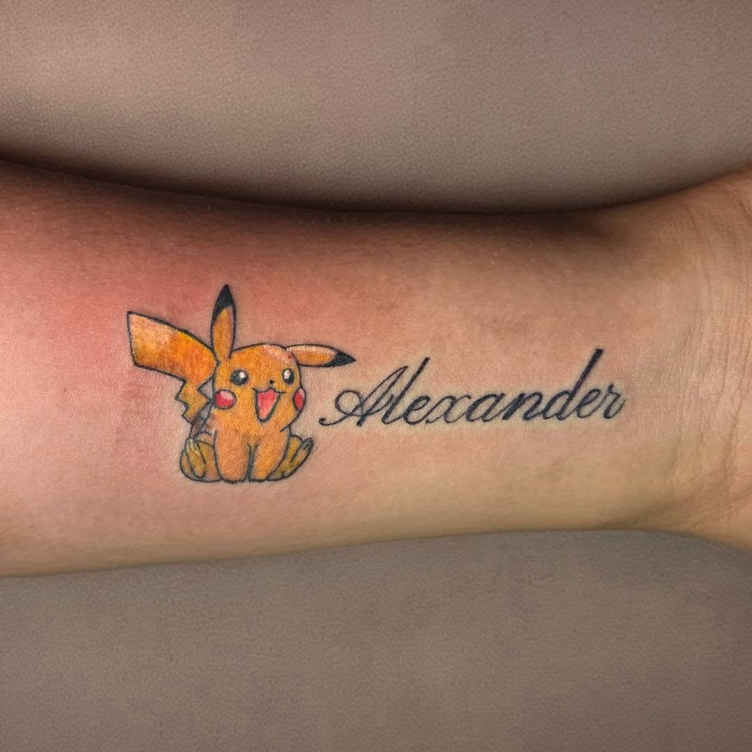 Tattoo by @t.rubio909 β anime, lettering_script