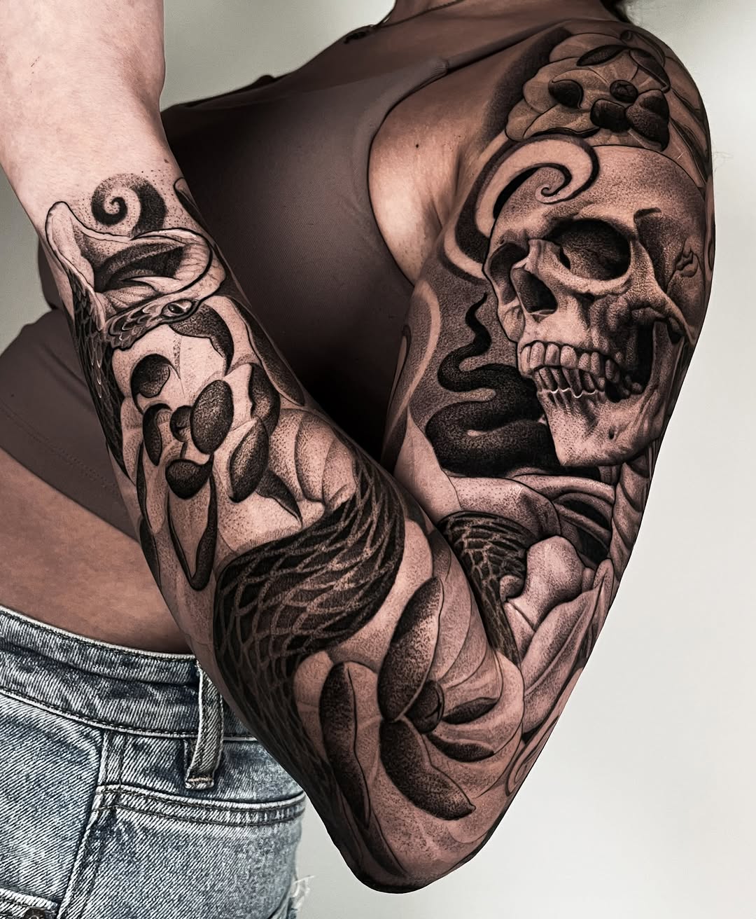 Tattoo by @henry_tatts — black_and_grey, realism