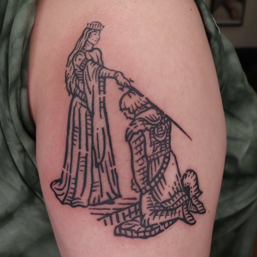 Tattoo by @lipchaktattoo โ illustrative