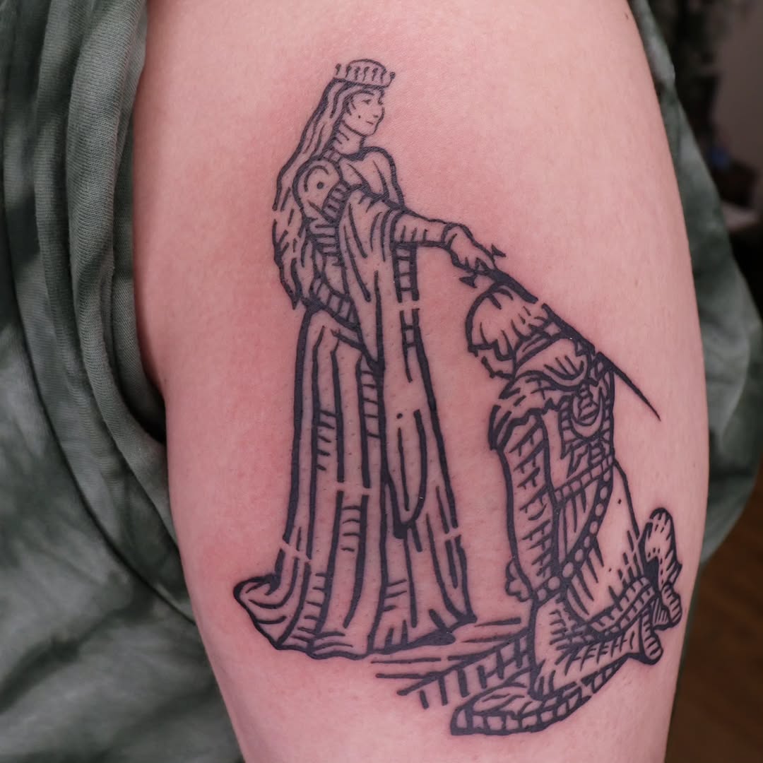 Tattoo by @lipchaktattoo โ illustrative