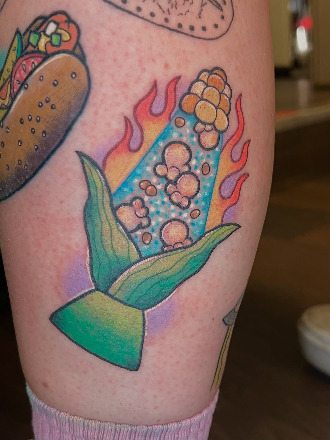 Tattoo by @chrischapmantattoo — new_school