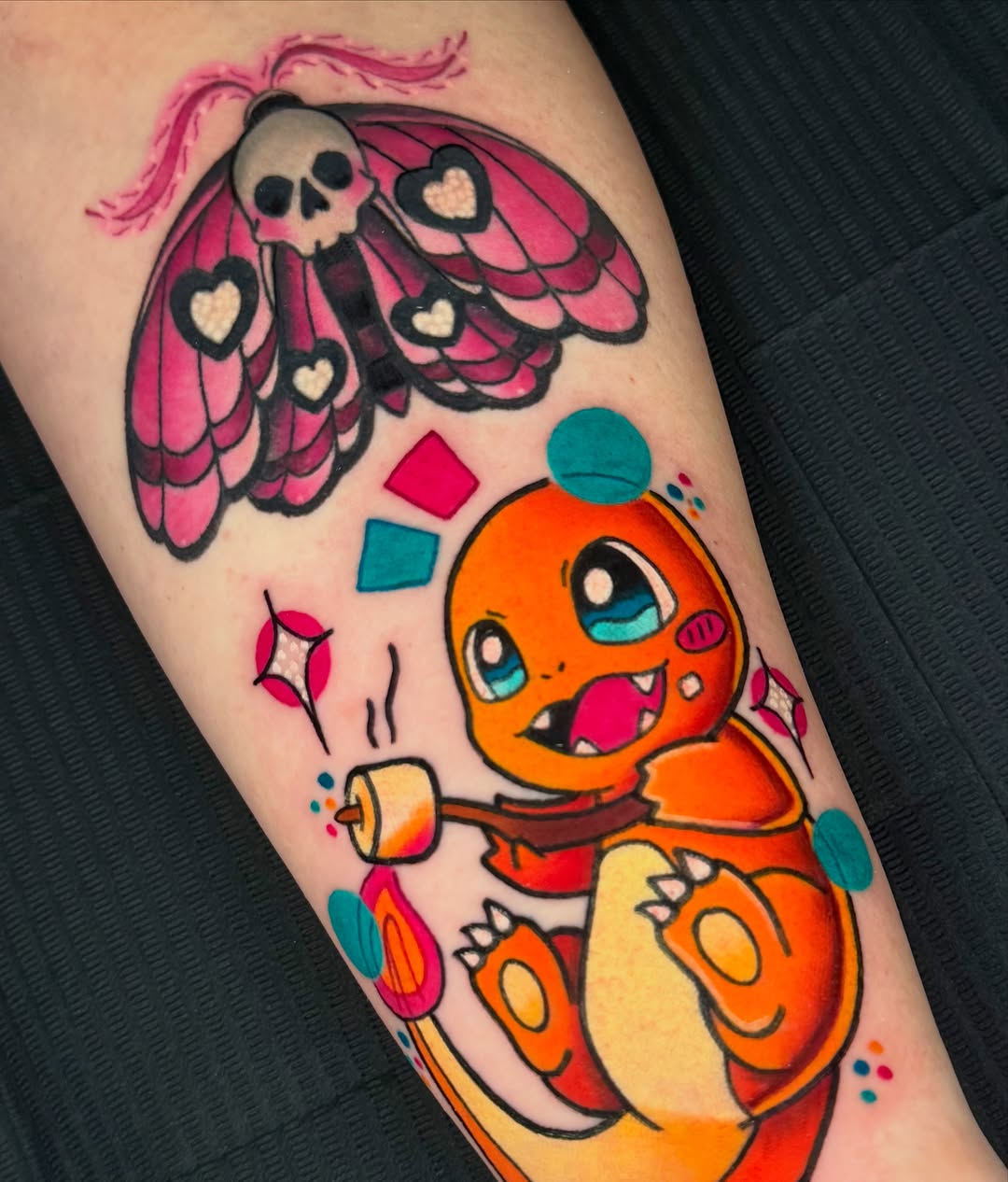 Tattoo by @briannadicksonart — new_school, anime