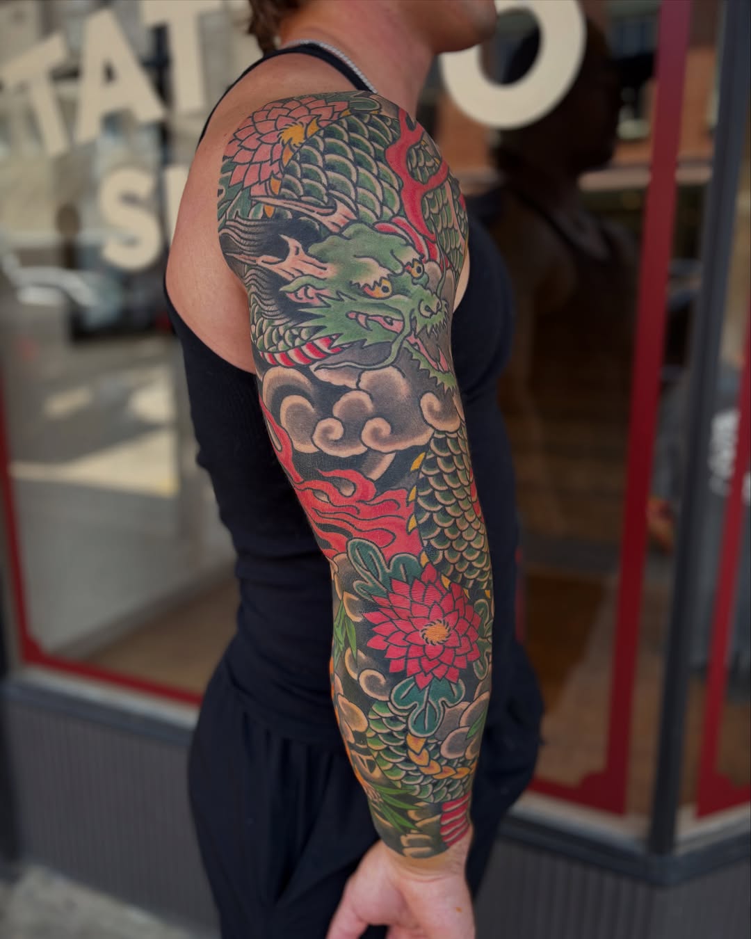 Tattoo by @jeffslacktattoo โ japanese_irezumi