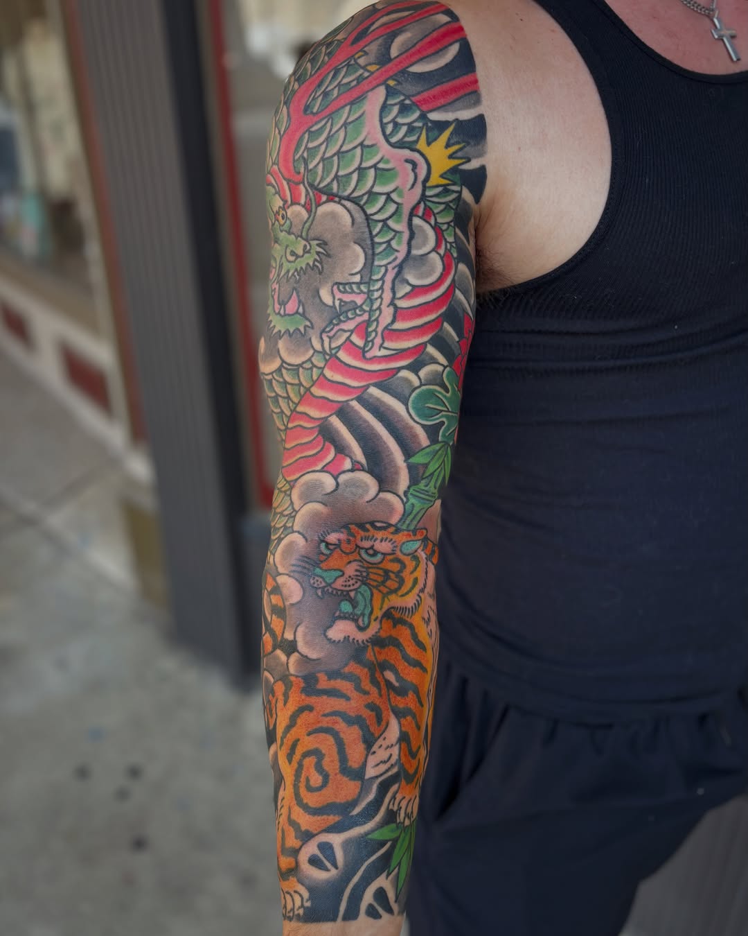 Tattoo by @jeffslacktattoo โ japanese_irezumi