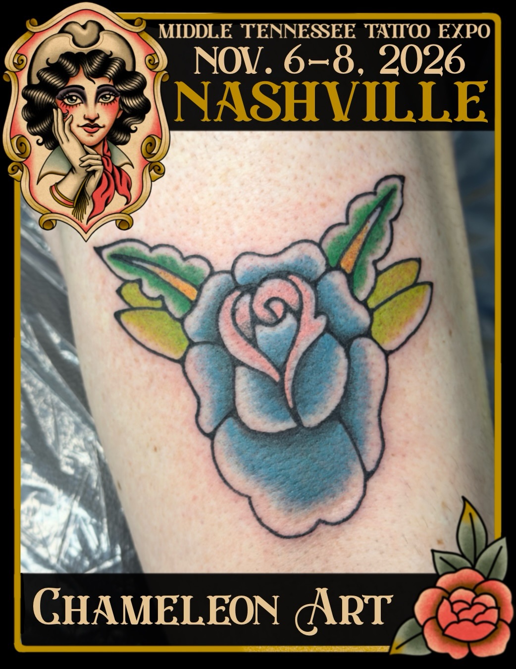 Tattoo by @chameleonart — american_traditional