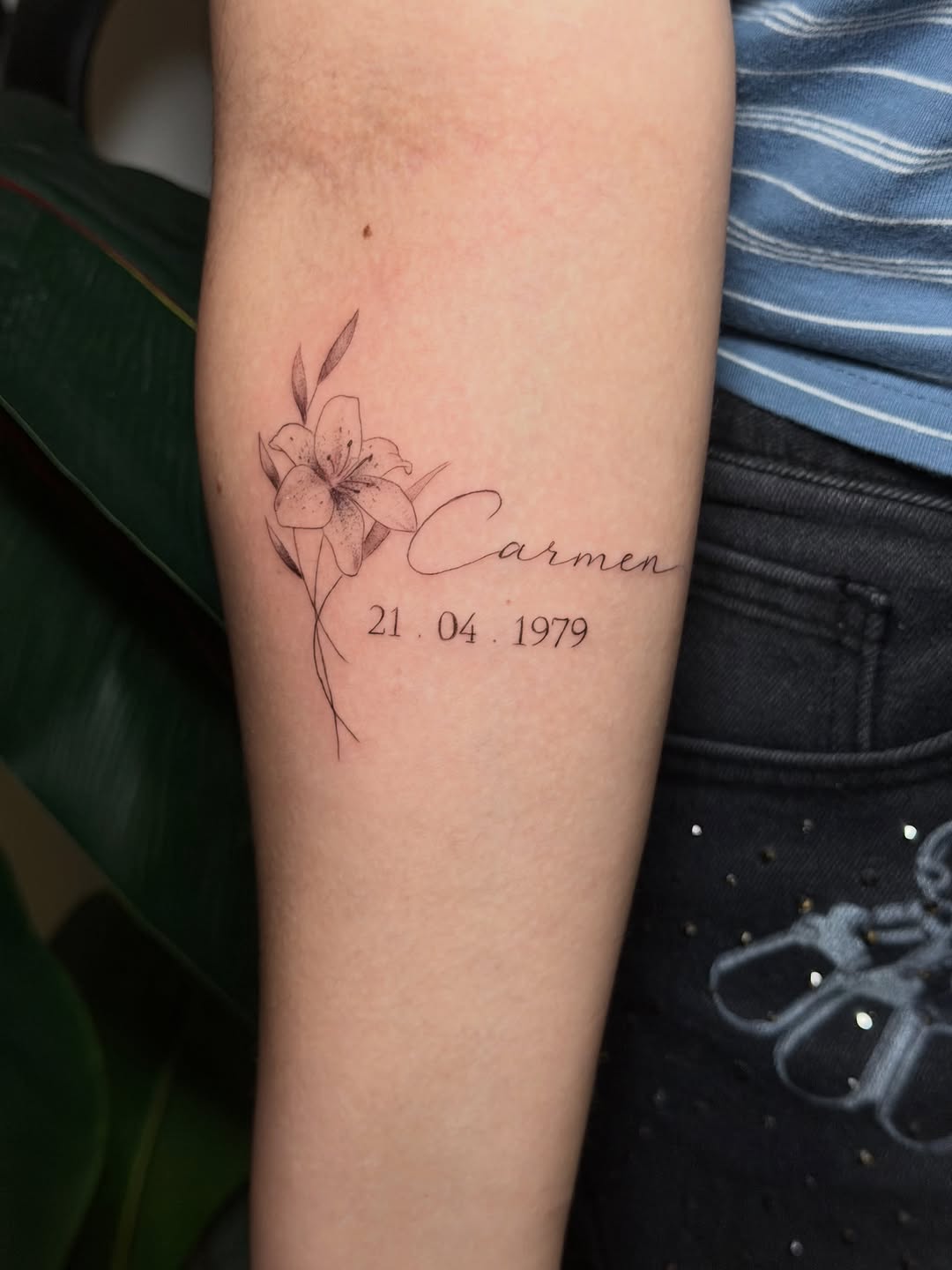Tattoo by @yennyinktattoo — fine_line, lettering_script
