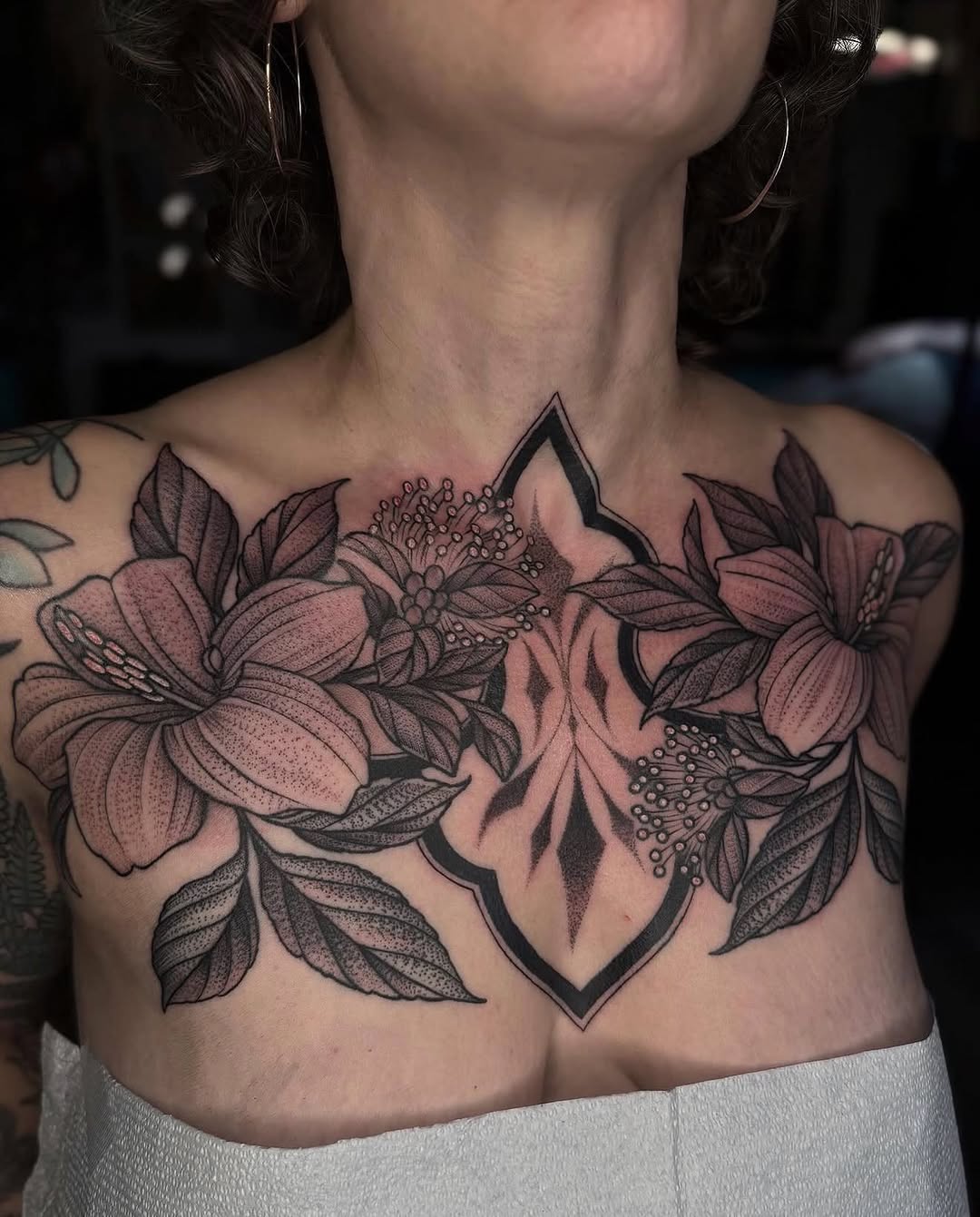 Tattoo by @thiefhands — black_and_grey, ornamental