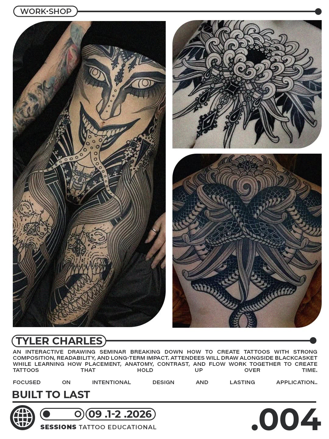 Tattoo by @black_casket — blackwork, black_and_grey