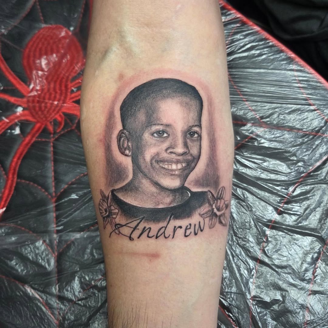 Tattoo by @tattymatty999 — realism, black_and_grey
