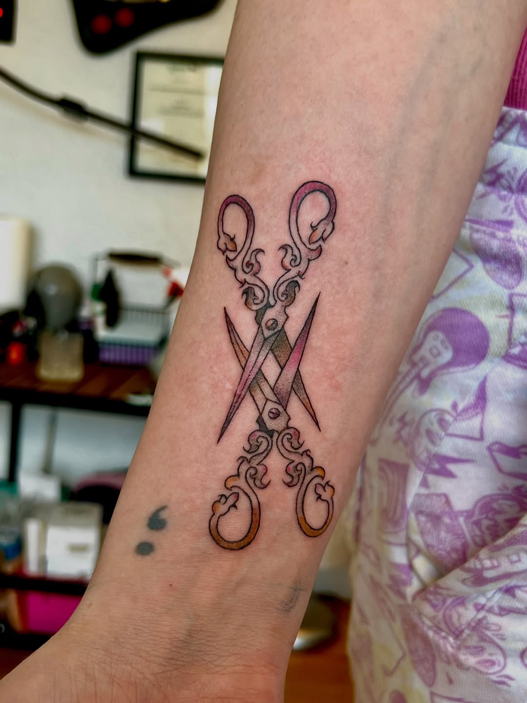 Tattoo by @artbymuggs β fine_line, ornamental