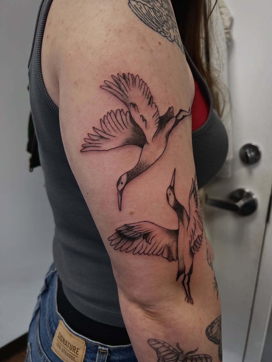 Tattoo by @artbymuggs β japanese_irezumi, black_and_grey