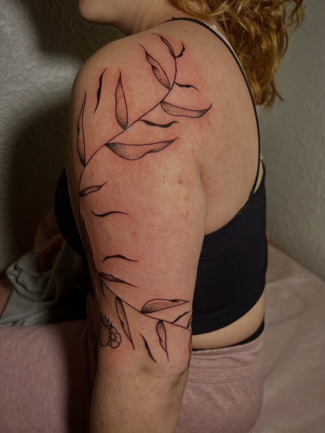 Tattoo by @artbymuggs β fine_line, dotwork