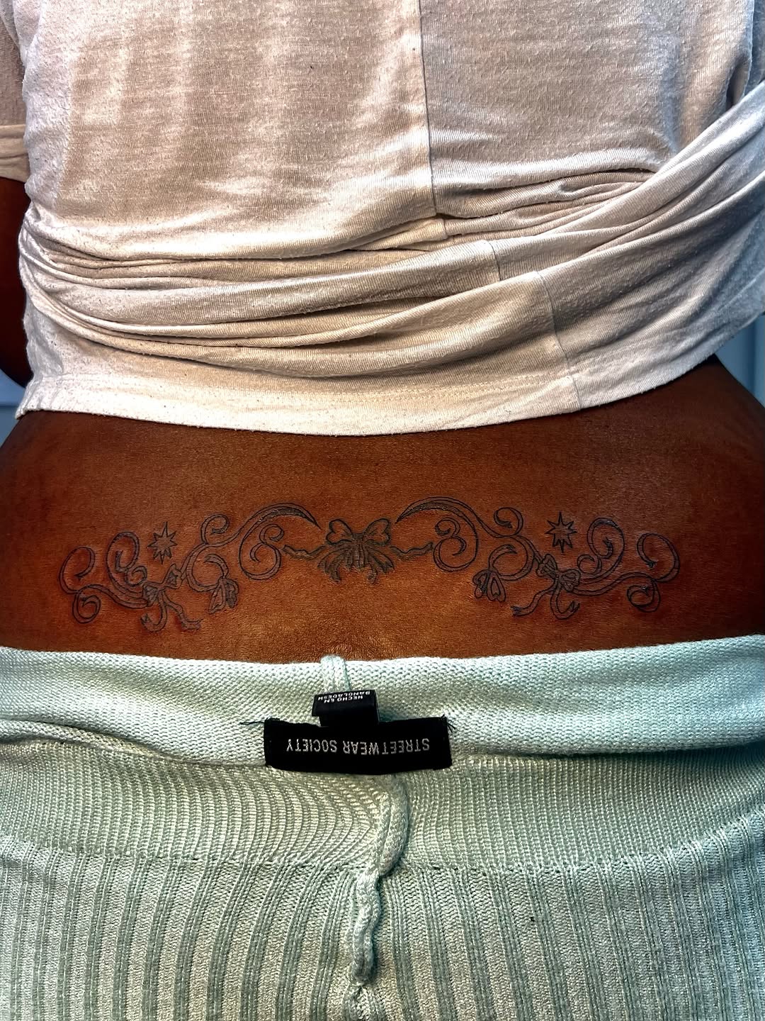 Tattoo by @artbymuggs β fine_line, ornamental