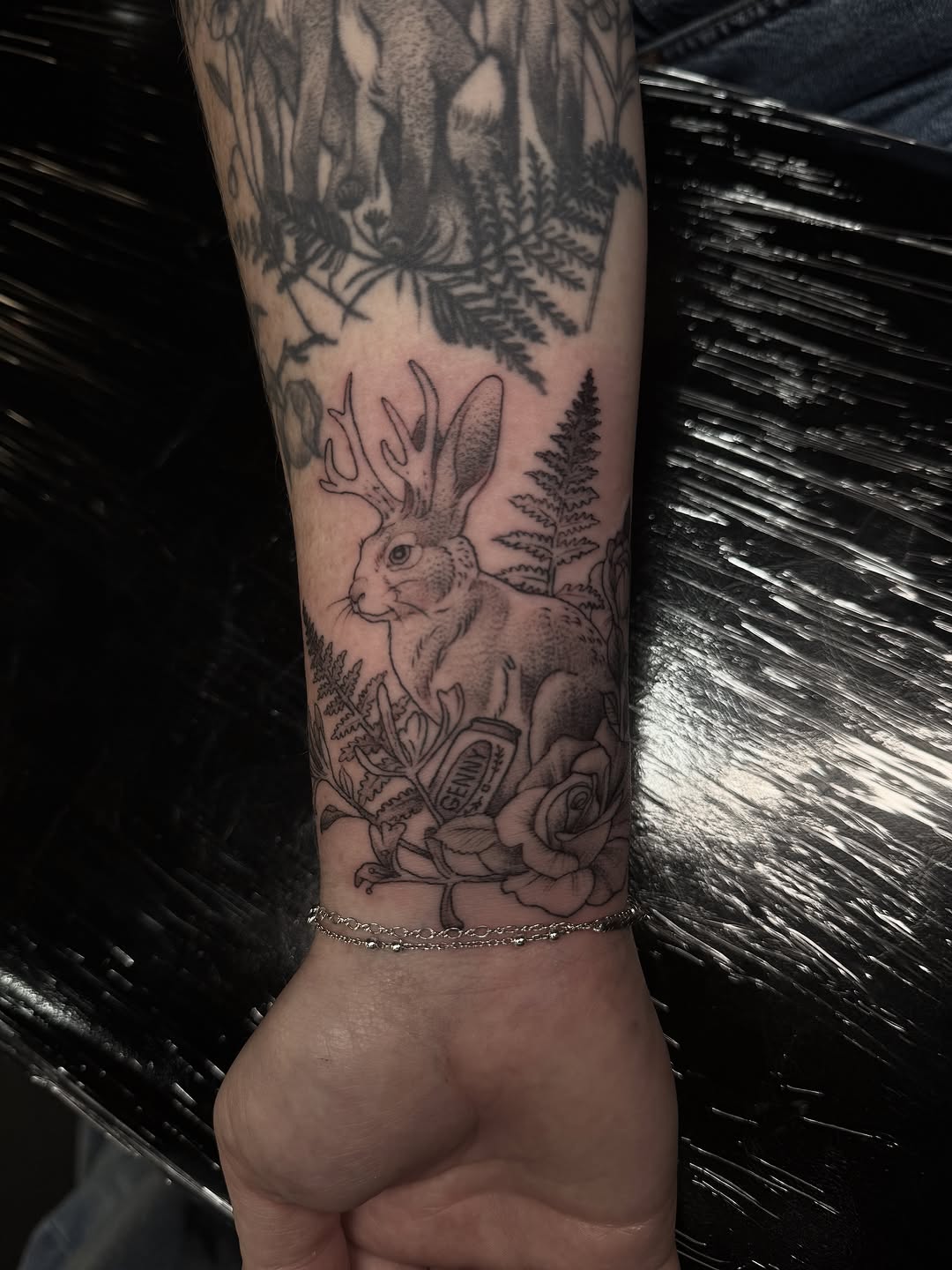 Tattoo by @bethanxvii — realism, black_and_grey