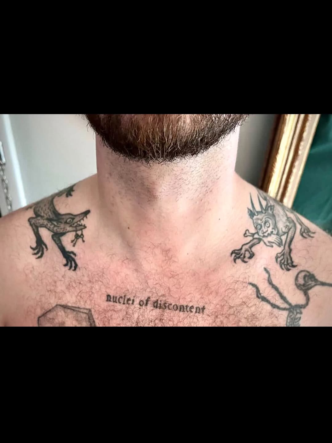 Tattoo by @imaginary_rubbish — black_and_grey, lettering_script