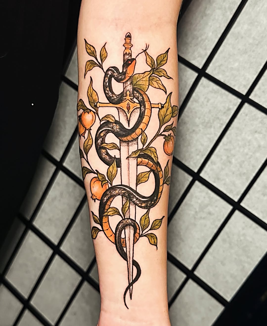 Tattoo by @spookycreature.art โ neo_traditional, realism
