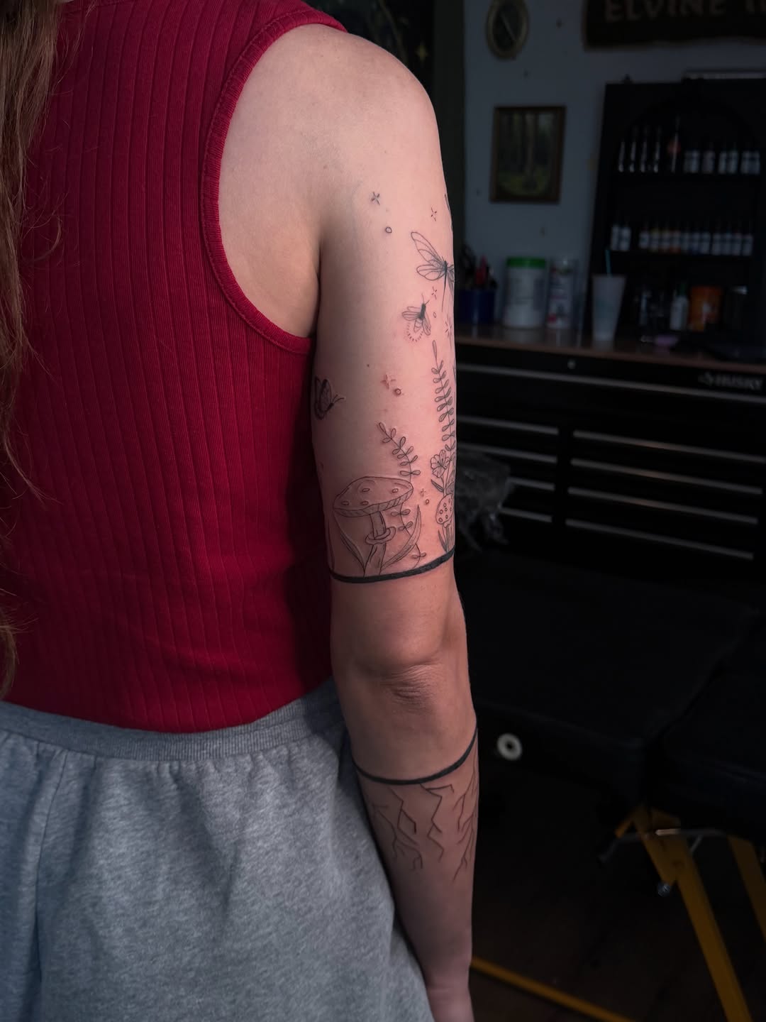 Tattoo by @faeandfleshstudio — fine_line, illustrative