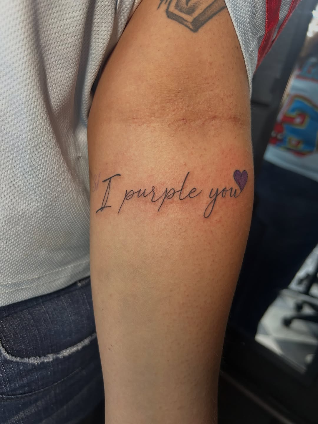 Tattoo by @maiapizarro_art — lettering_script, fine_line
