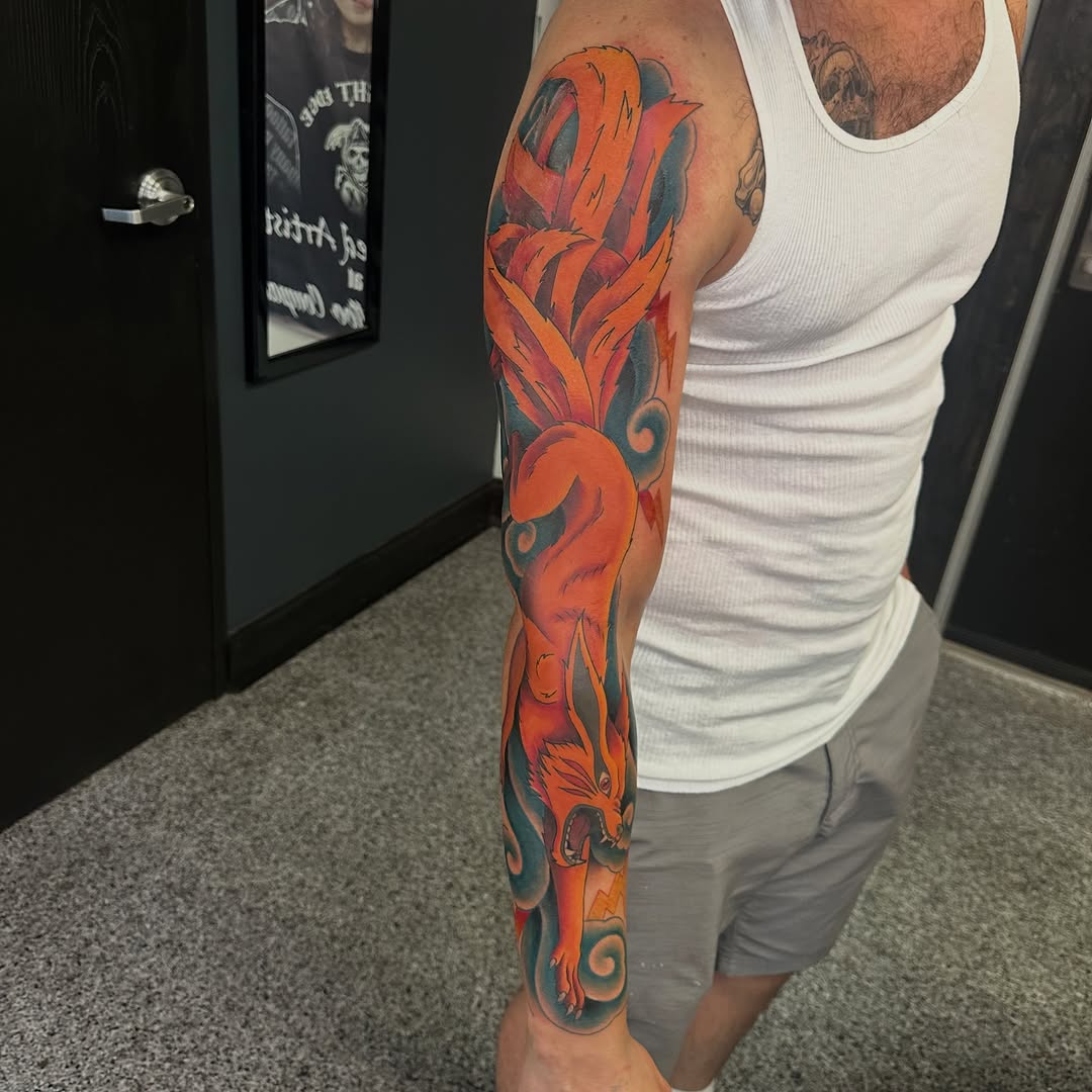 Tattoo by @inkbytink — japanese_irezumi, anime