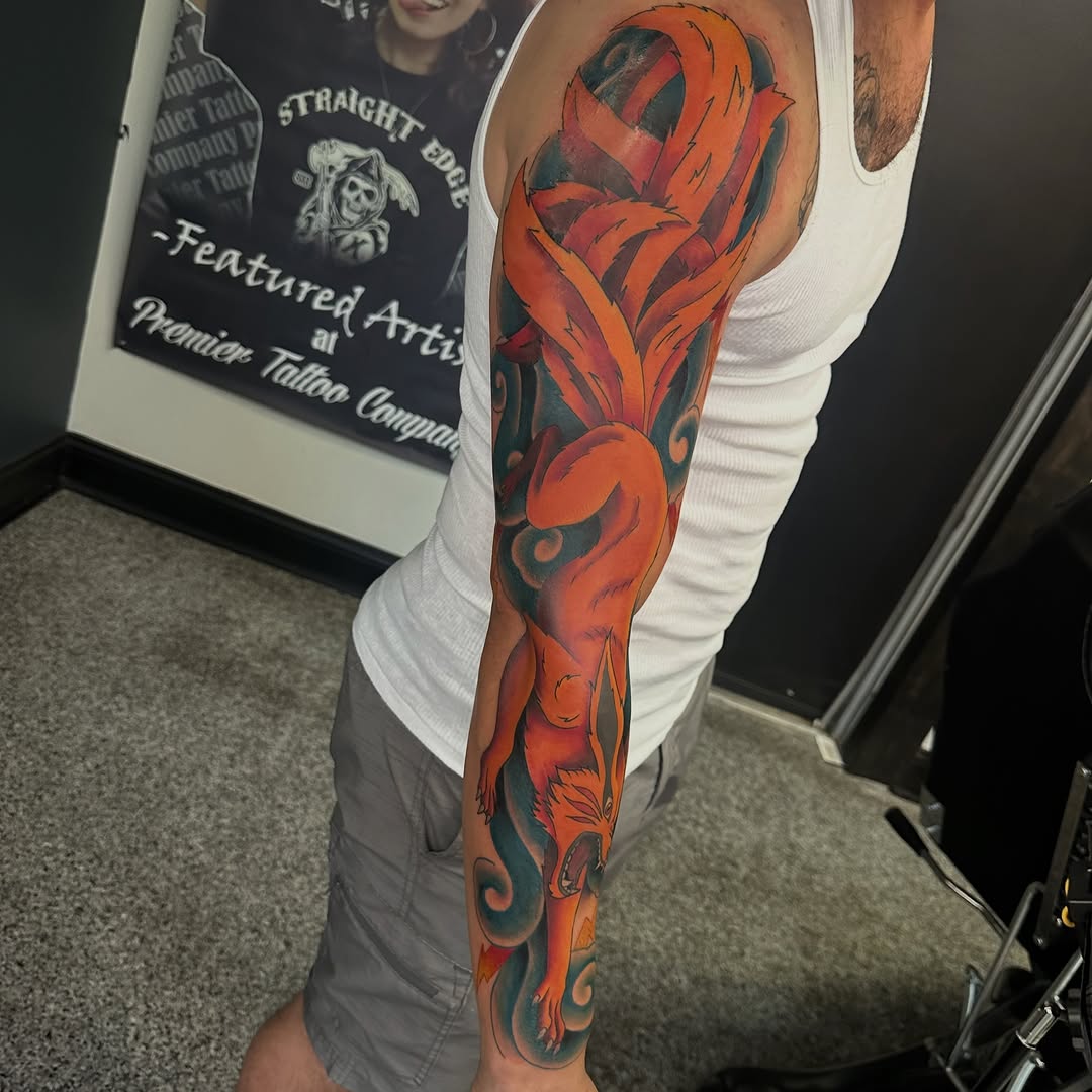 Tattoo by @inkbytink — anime, new_school
