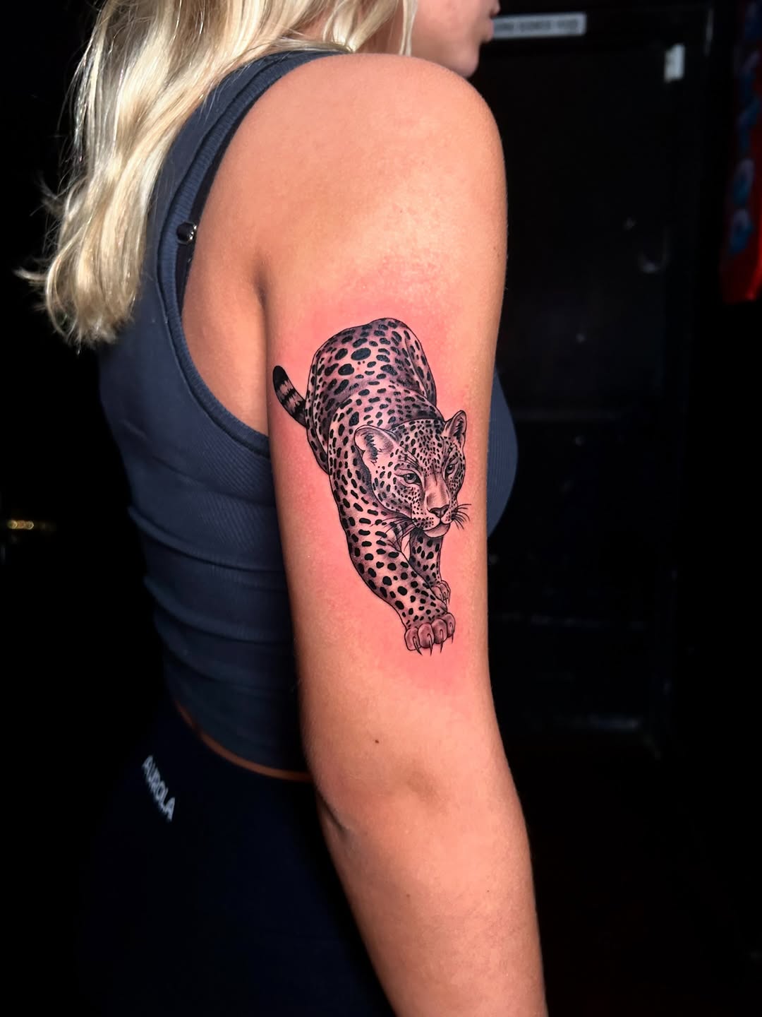 Tattoo by @blastedbarbie.ink — realism, black_and_grey