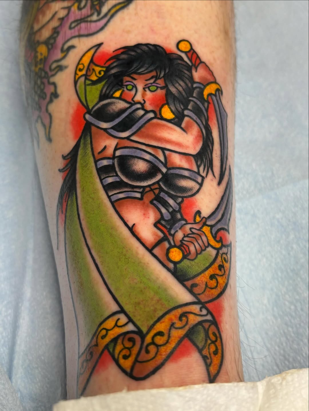 Tattoo by @gwodzilla_mst — american_traditional