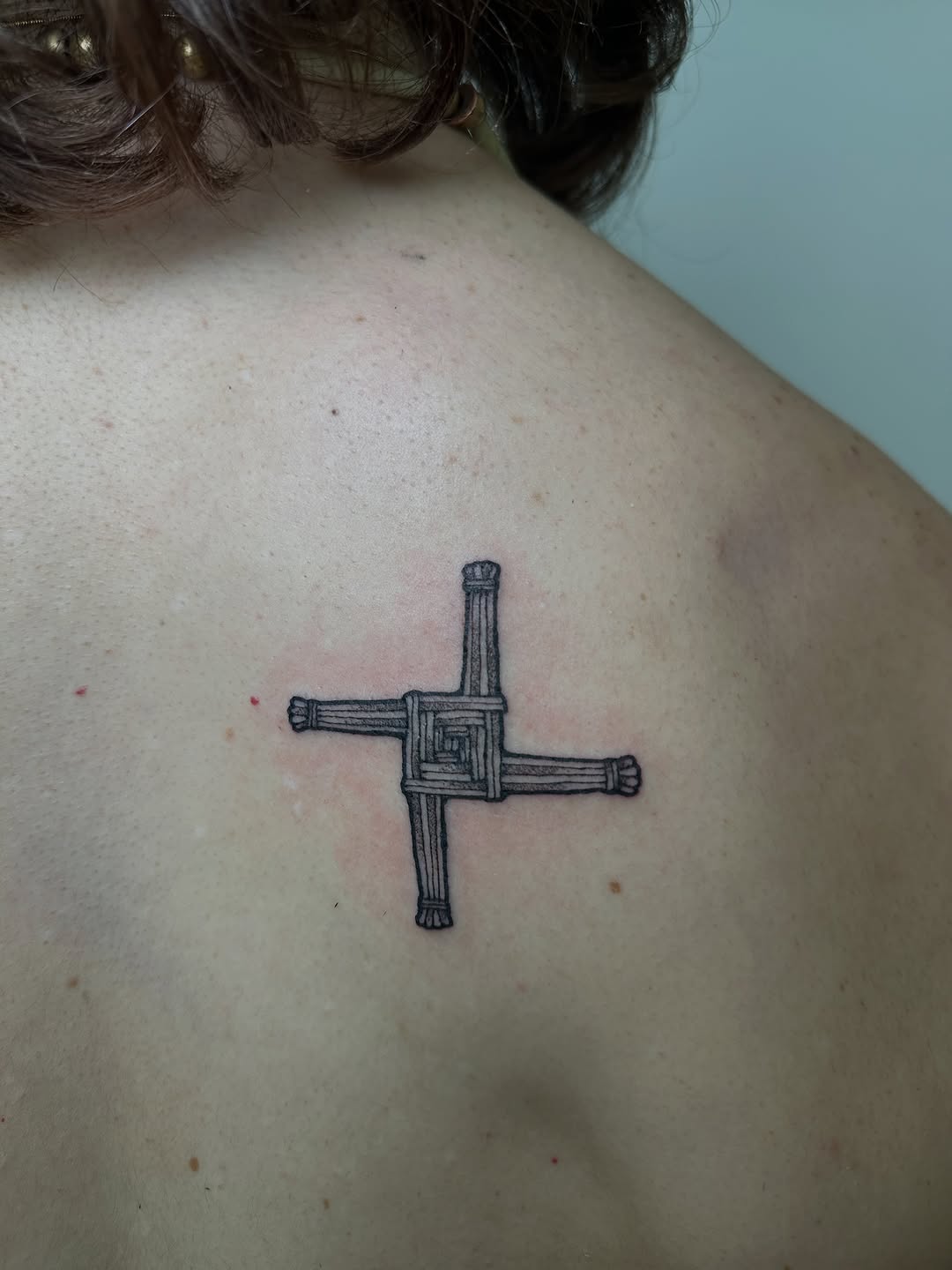 Tattoo by @nimimatattoo — black_and_grey, geometric