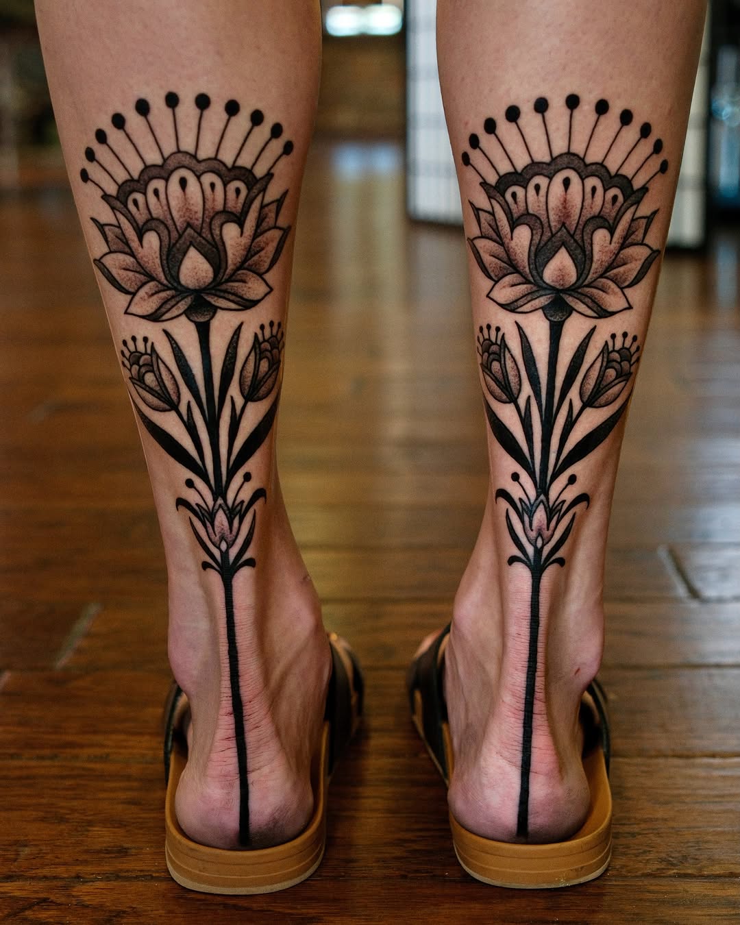 Tattoo by @davidbruehl — black_and_grey, ornamental