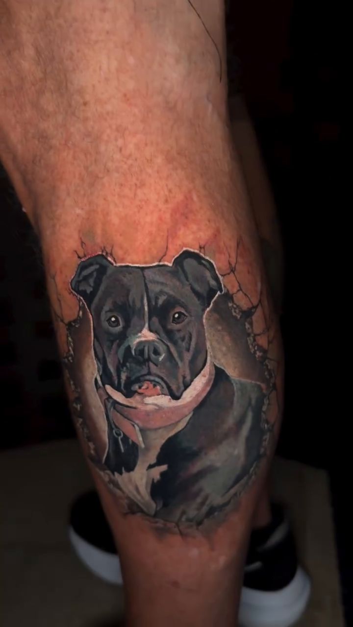 Tattoo by @sheannatattoo — realism, black_and_grey
