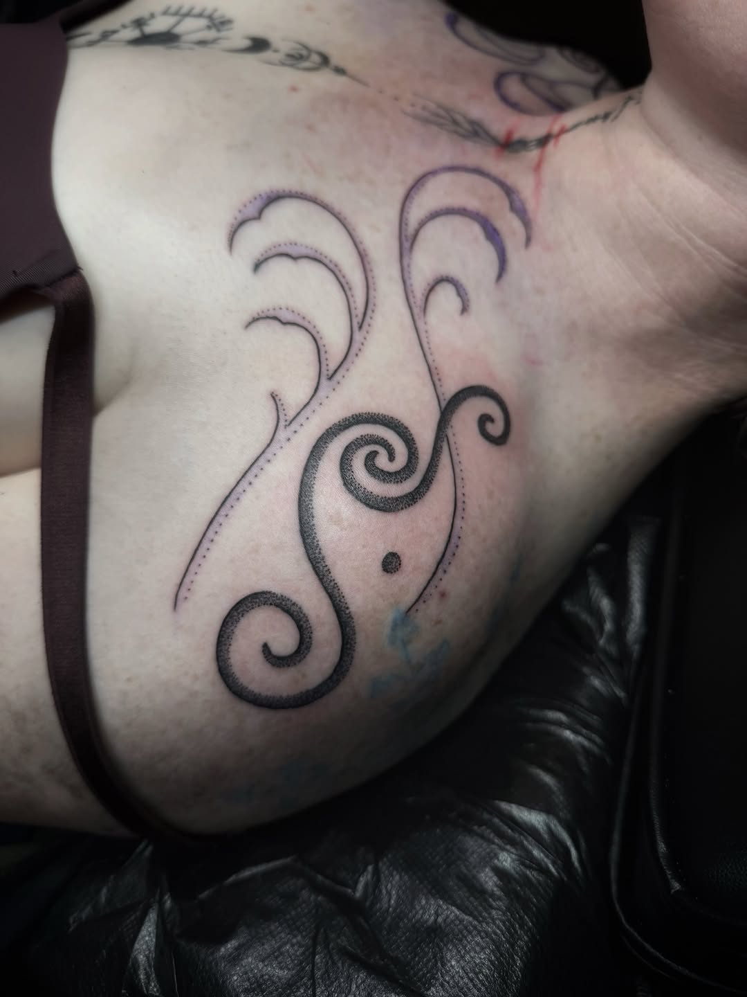Tattoo by @sanctumsenunatattoo โ dotwork, ornamental