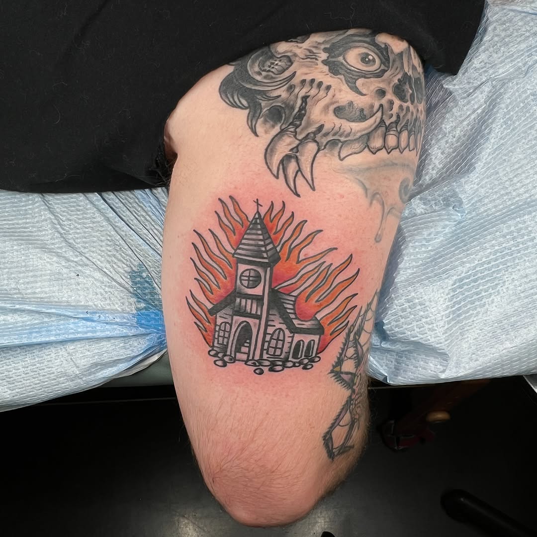Tattoo by @bmocktattoo โ american_traditional