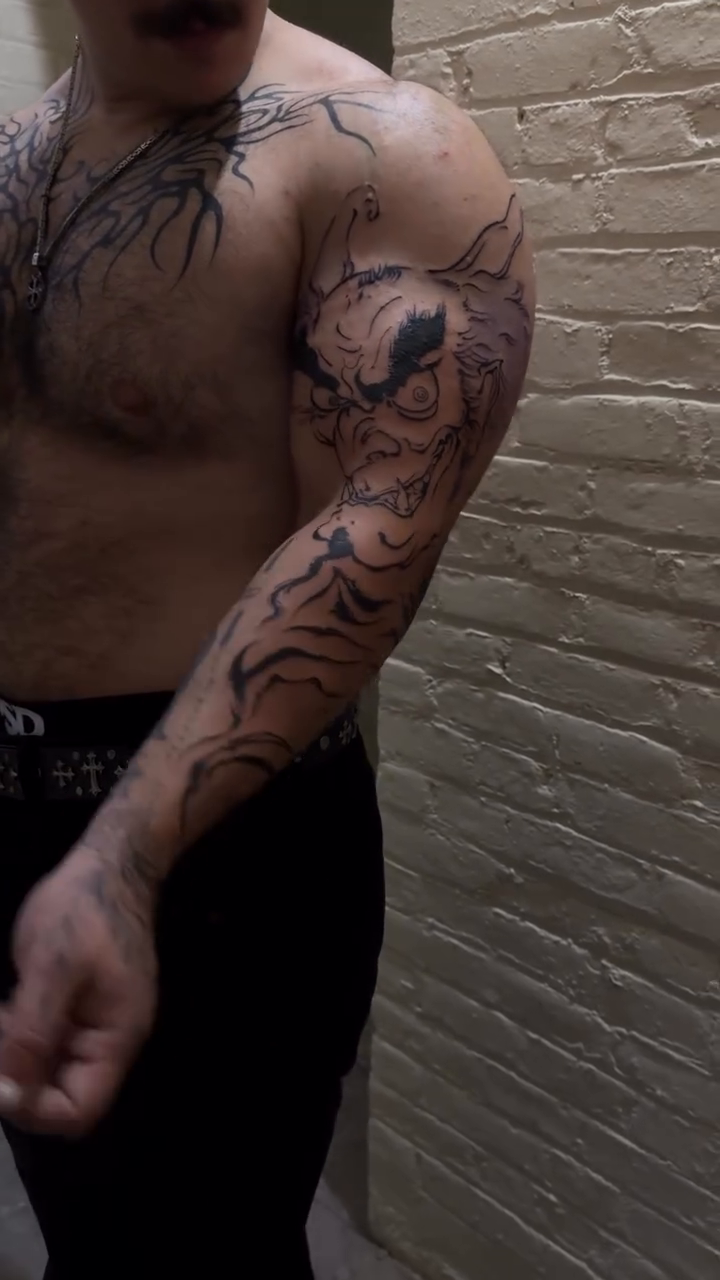 Tattoo by @tatpiaooo — black_and_grey, realism